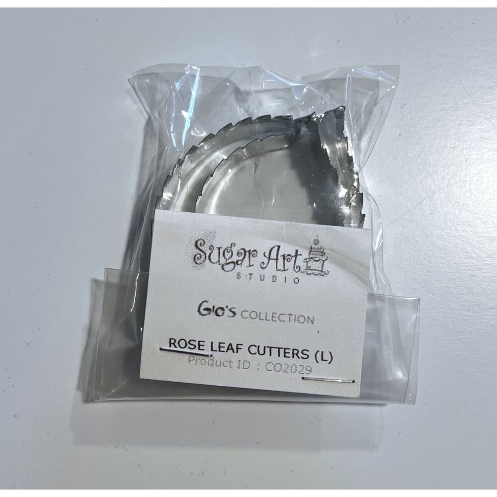 Sugar Art Studio Gio’s Collection L. Rose Leaf Cutter (Gum Paste/Sugar Flowers)